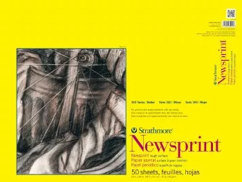 Strathmore 300 Newsprint Pad, 18" x 24"